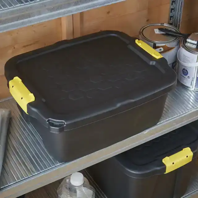 OPBERGBOX BANKERS BOX 24L MET HNDGR