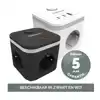 STEKKERBLOK FELLOWES PCF 3V 1XUSB A 2XC