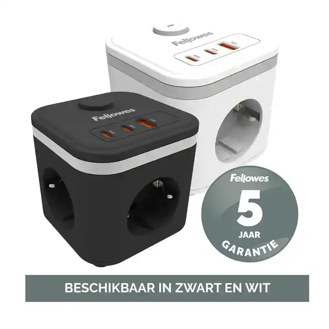 STEKKERBLOK FELLOWES PCF 3V 1XUSB A 2XC