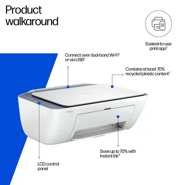 MULTIFUNCTIONAL INKTJET HP DESKJET 2922