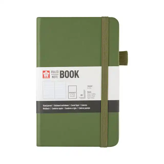 NOTITIEBOEK SAKURA POCKET LIJN