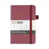 NOTITIEBOEK SAKURA POCKET LIJN MOERBEI