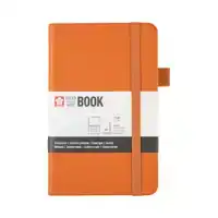 NOTITIEBOEK SAKURA POCKET LIJN AMBER