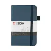NOTITIEBOEK SAKURA POCKET LIJN DONKER
