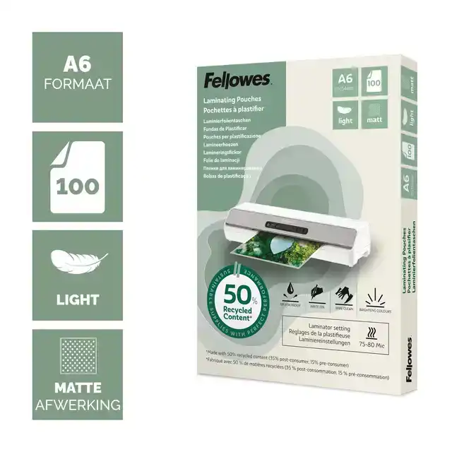 LAMINEERHOES FELLOWES A6 LIGHT
