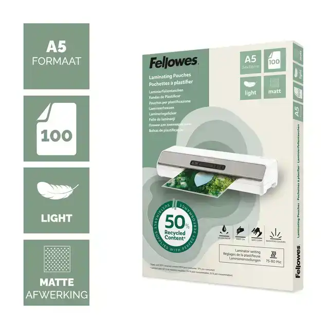 LAMINEERHOES FELLOWES A5 LIGHT