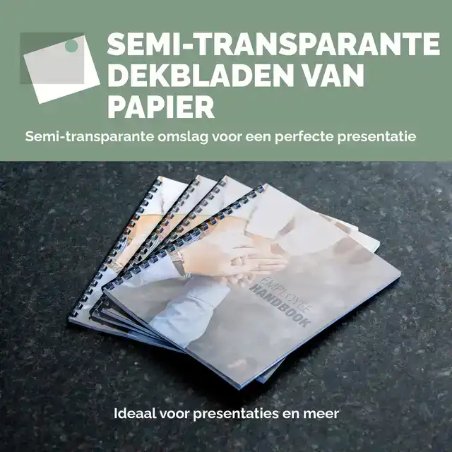VOORBLAD FELLOWES A4 FSC TRANSLUCENT
