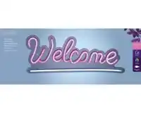 LEDBORD LUMINEO INDOOR USB NEON WELCOME