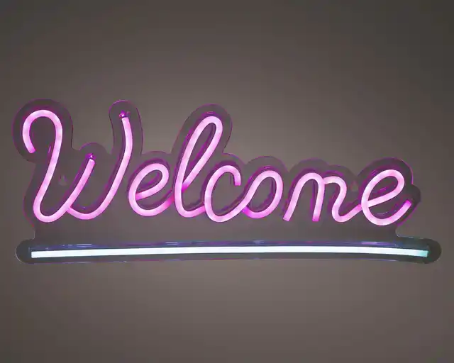LEDBORD LUMINEO INDOOR USB NEON WELCOME