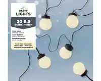 PARTYLIGHT LUMINEO LED 20 BOLLEN 950CM