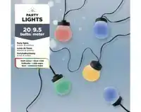 PARTYLIGHT LUMINEO LED 20 BOLLEN 950CM