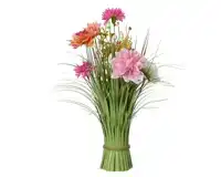 KUNSTGRAS EVERLANDS MET BLOEMEN 40CM