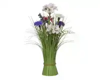 KUNSTGRAS EVERLANDS MET BLOEMEN 40CM