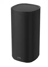 AFVALBAK DESQ TOUCH 50 LITER RVS ZWART