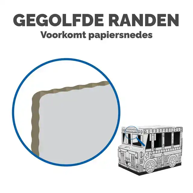 KARTONNEN SPEELBUS BANKERS BOX PLAY