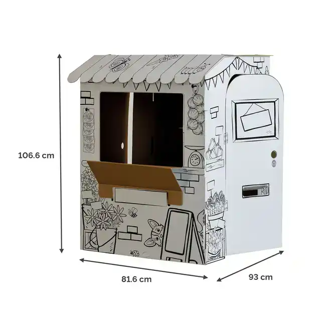 KARTONNEN MARKTKRAAM XL BANKERS BOX