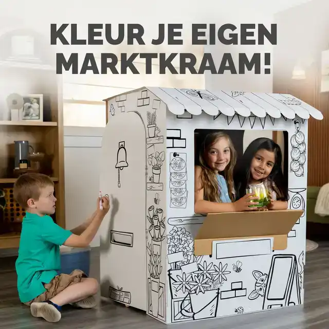 KARTONNEN MARKTKRAAM XL BANKERS BOX