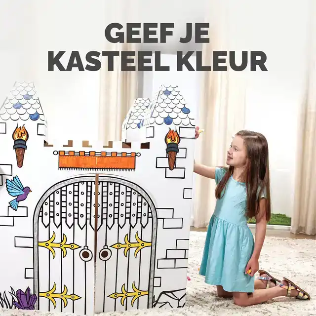 KARTONNEN KASTEEL XL BANKERS BOX PLAY