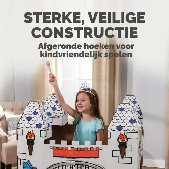KARTONNEN KASTEEL XL BANKERS BOX PLAY