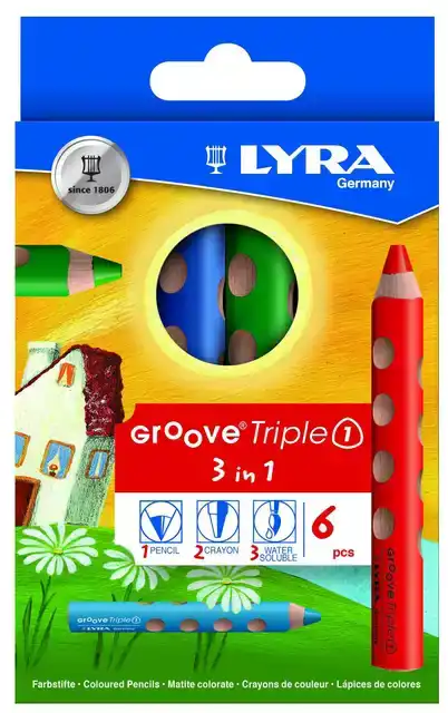 KLEURPOTLOOD LYRA GROOVE TRIPLE ONE 6