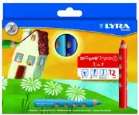 KLEURPOTLOOD LYRA GROOVE TRIPLE ONE 12