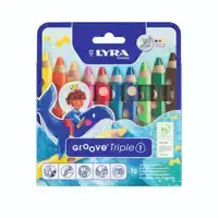 KLEURPOTLOOD LYRA GROOVE TRIPLE ONE 10