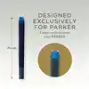 INKTPATROON PARKER QUINK UITWASBAAR