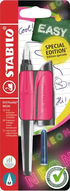 VULPEN STABILO EASYBUDDY M NEON ROZE