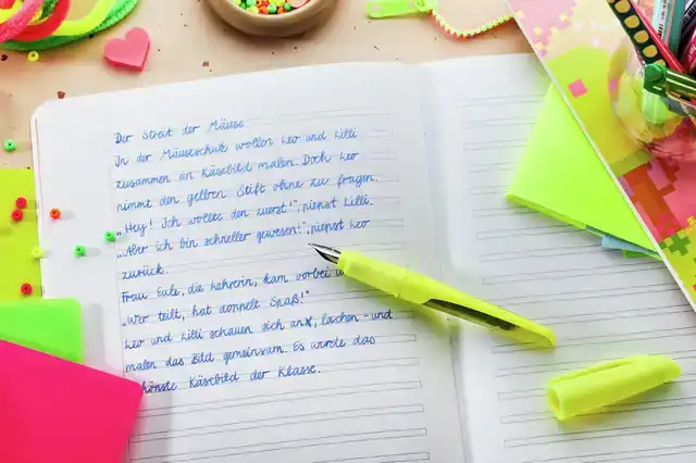 VULPEN STABILO EASYBUDDY M NEON GEEL