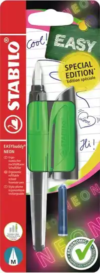 VULPEN STABILO EASYBUDDY M NEON GROEN