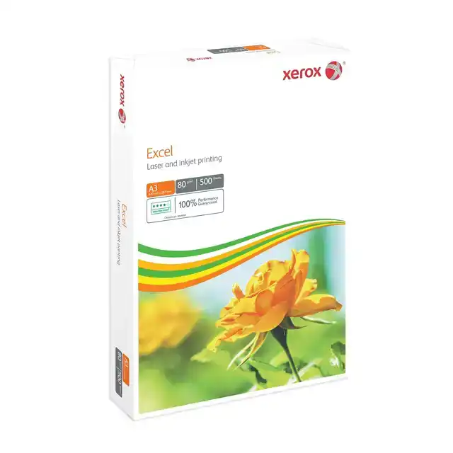 KOPIEERPAPIER XEROX EXCEL A3 80GR WIT