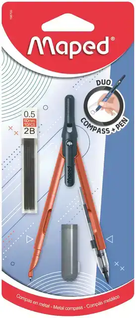 PENPASSER MAPED 3DELIG ASSORTI