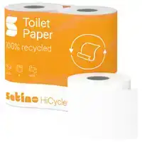 TOILETPAPIER SATINO MT1 HICYCLE 2LAAGS