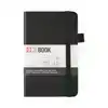 NOTITIEBOEK SAKURA POCKET LIJN ZWART