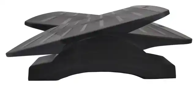 VOETENSTEUN DESQ KANTELBAAR ZWART
