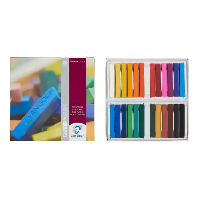 PASTELKRIJT TALENS VAN GOGH CARRE 24