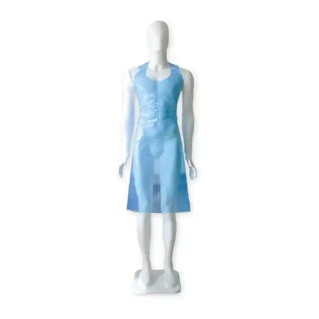 SCHORT HYNEX 80X125CM PE BLAUW 100