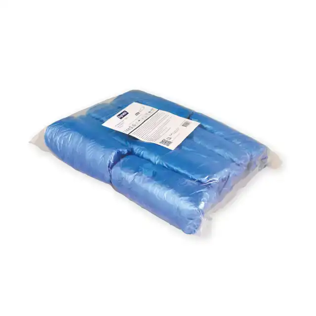 MOUWOVERTREK HYNEX PE BLAUW 100 STUKS