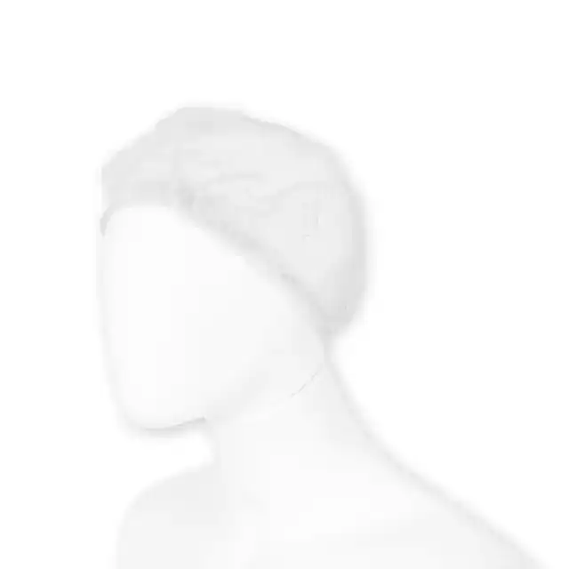 HAARNET HYNEX CLIP NON-WOVEN WIT PP 100