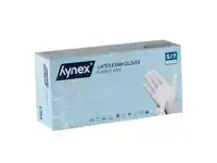 HANDSCHOEN HYNEX LATEX S WIT 5GR 100