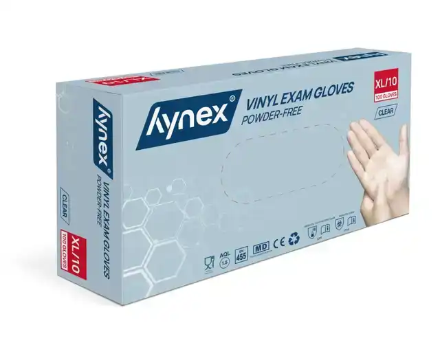 HANDSCHOEN HYNEX VINYL XL TR 4.5GR 100