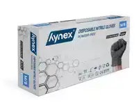 HANDSCHOEN HYNEX NITRIL M ZWART 5GR 100