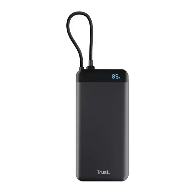 POWERBANK TRUST FIERA 20.000 MET KABEL