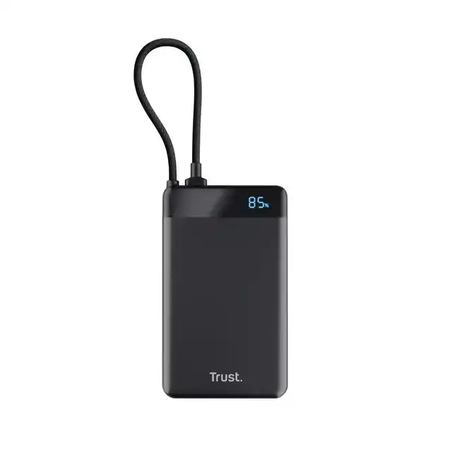 POWERBANK TRUST FIERA 10.000 MET KABEL