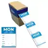 ETIKET AVERY HACCP MAANDAG-BLAUW