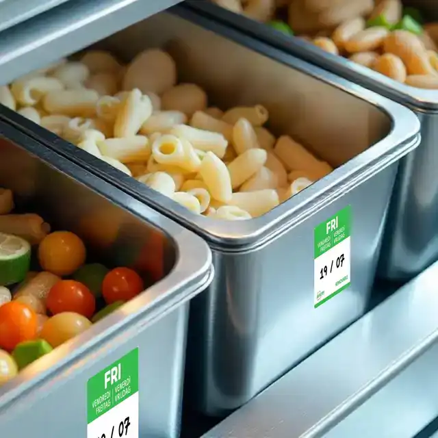 ETIKET AVERY HACCP VRIJDAG-GROEN