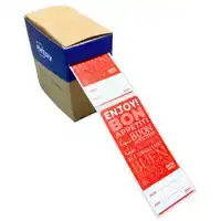 ETIKET AVERY SLUITZEGEL ROOD 40X95MM