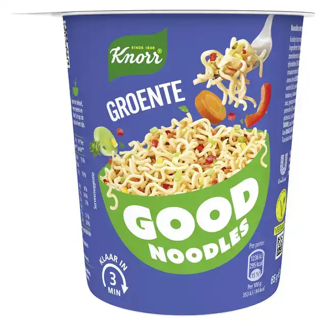 GOOD NOODLES KNORR GROENTEN CUP