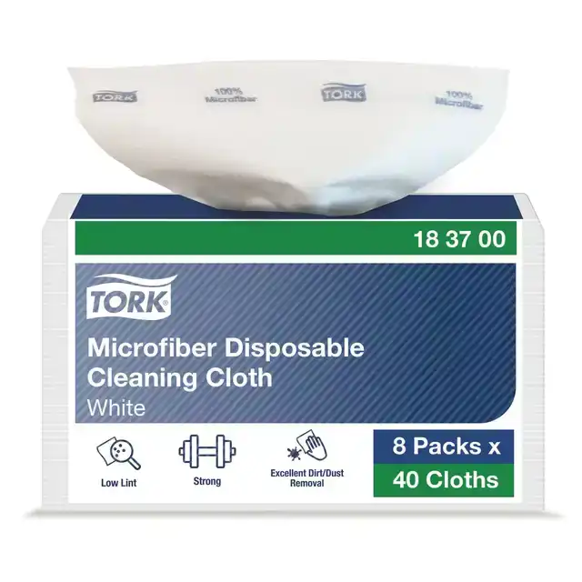 MICROVEZELDOEK TORK PREMIUM 40 VEL WIT