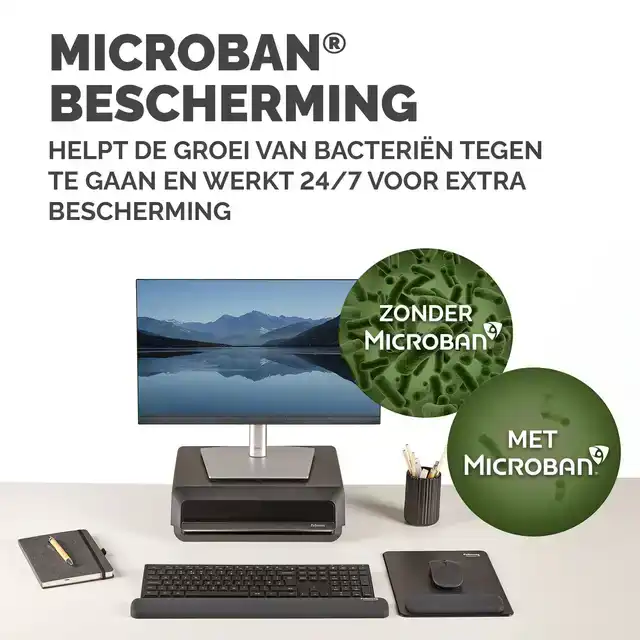 POLSSTEUN FELLOWES BREYTA ZWART